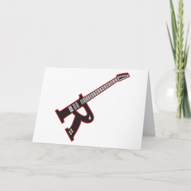 Carte Guitare R (Devant)