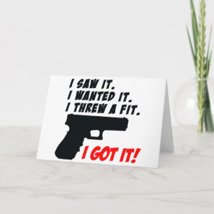 Carte Gun Temper Tantrum
