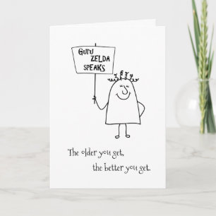 Carte Guru Zelda Ajouter Nom Age Bunch of Birthday Greet