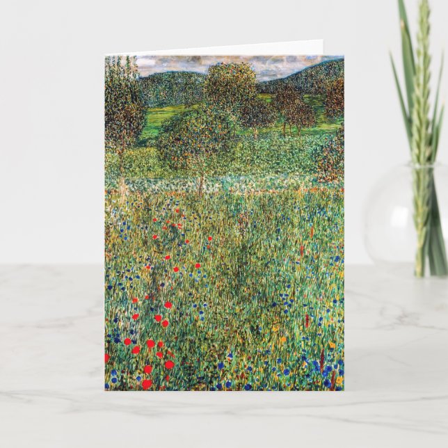 Carte Gustav Klimt - Orchard (Devant)