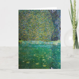 Carte Gustav Klimt - Parc Schloss Kammer am Attersee