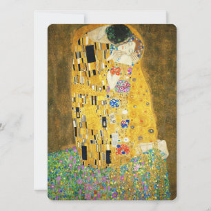 Carte Gustav Klimt The Kiss Vintage