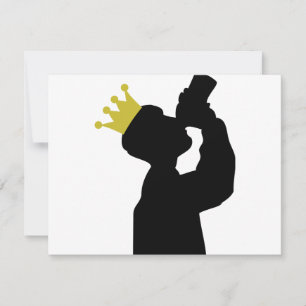 Carte guzzler avec icône couronne