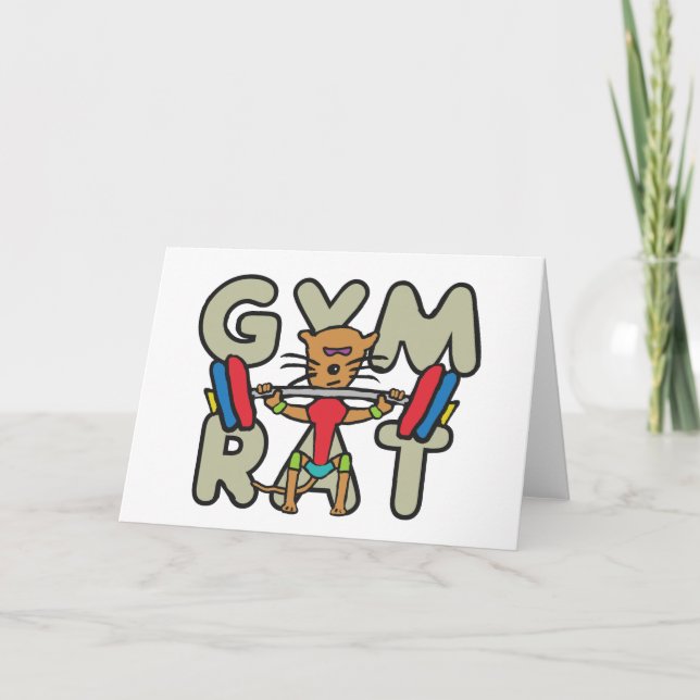 Carte Gym Rat Poids (Devant)