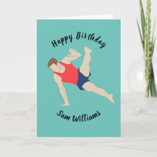 Carte Gymnaste masculin