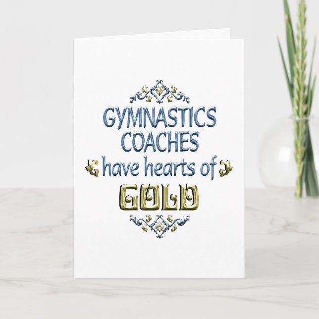 Carte Gymnastique Appréciation des entraîneurs (Devant)