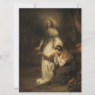 Carte Hagar et l'Ange (par Carel Fabritius)
