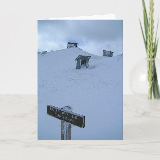 Carte Hager Mtn. Recherche sur le feu (Devant)