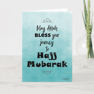 Carte Hajj Moubarak