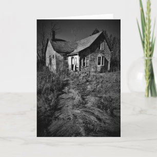 Carte Hallowe’en "Chemin de l’abandon"