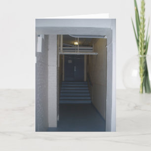 Carte Hallowe’en "Creeping Through the Halls"