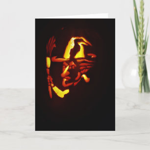 Carte Hallowe’en "Wicked Witch"