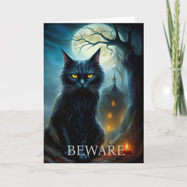 Carte Halloween (Devant)