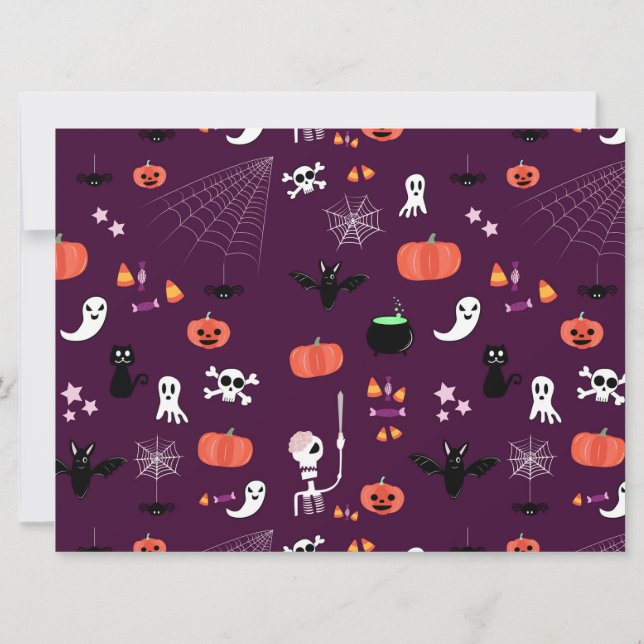 Carte Halloween (Dos)