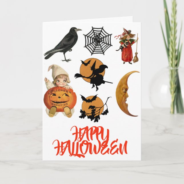 Carte Halloween (Devant)