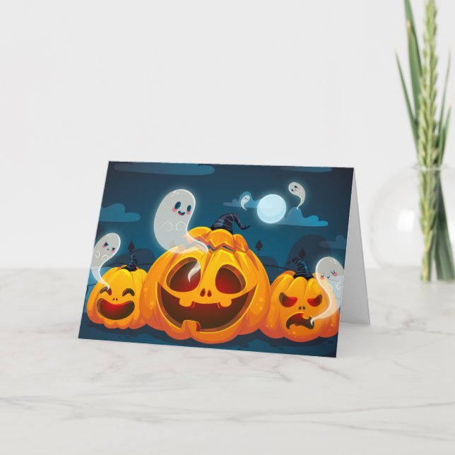 Carte Halloween (Devant)