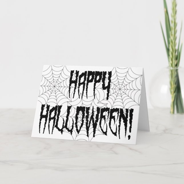 Carte Halloween (Devant)