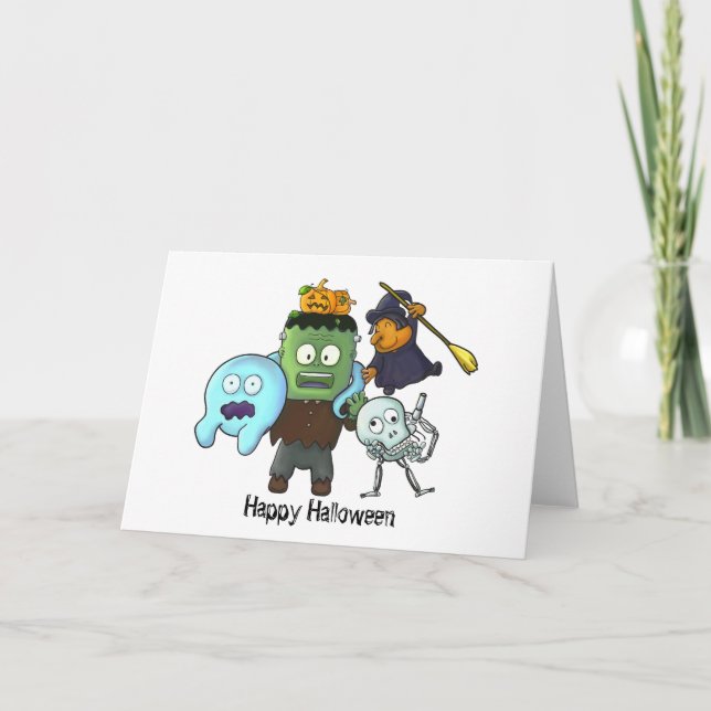 Carte Halloween (Devant)