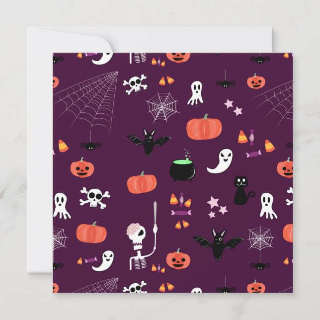 Carte Halloween (Devant)