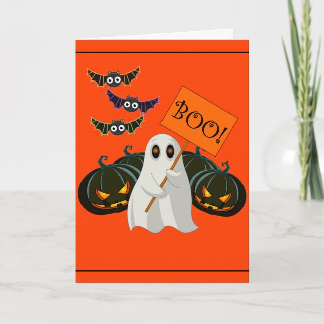 Carte Halloween (Devant)