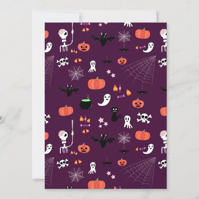 Carte Halloween (Devant)