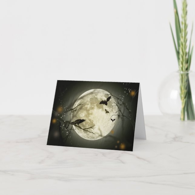 Carte Halloween (Devant)