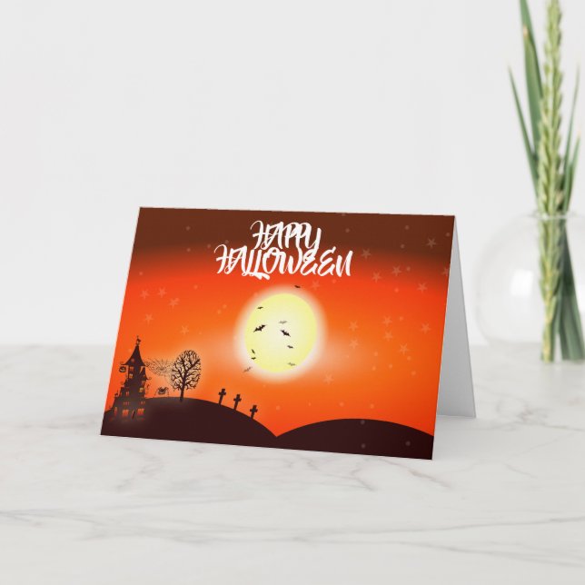Carte Halloween (Devant)