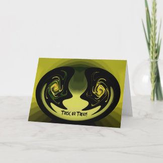 Carte Halloween Abstraite #1