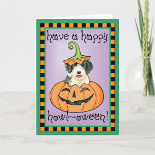 Carte Halloween Beardie
