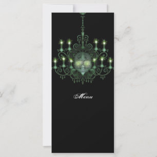 Carte Halloween Chandelier Wedding