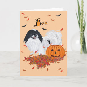 Carte Halloween chinois japonais