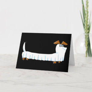 Carte Halloween Dachshund