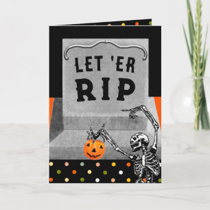 Carte Halloween drôle