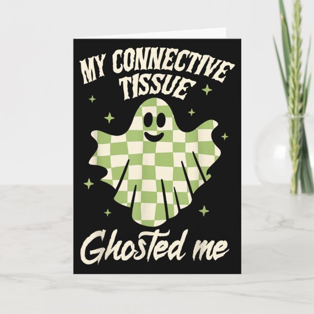 Carte Halloween Eds Ehlers-danlos My Connective Tissue G (Devant)