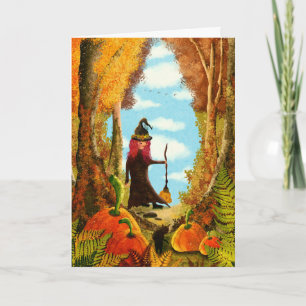 Carte Halloween effrayant