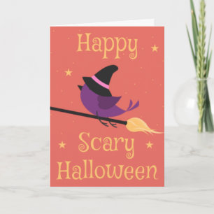 Carte Halloween effrayant