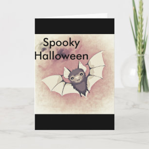 Carte Halloween éffrayant