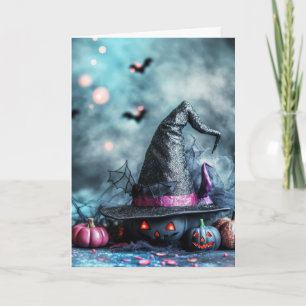 Carte Halloween effrayant