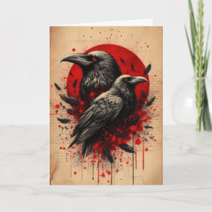 Carte Halloween effrayant