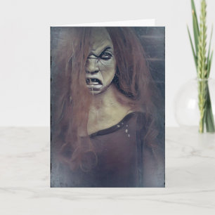 Carte Halloween éffrayante