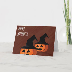 Carte Halloween éffrayante