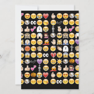 Carte halloween emoji