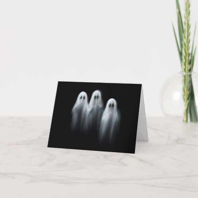 Carte Halloween - Fantômes 1 (Devant)