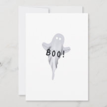 Carte Halloween Ghost
