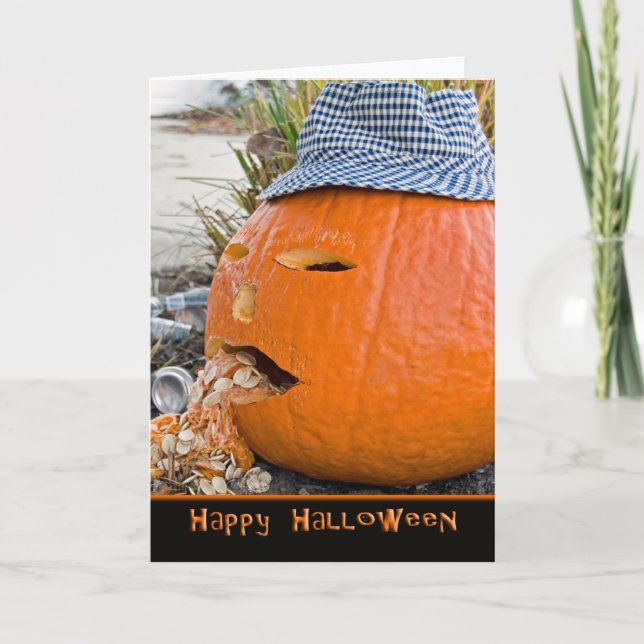 Carte Halloween Hangover (Devant)
