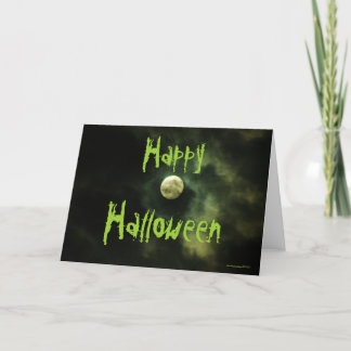 Carte Halloween heureux