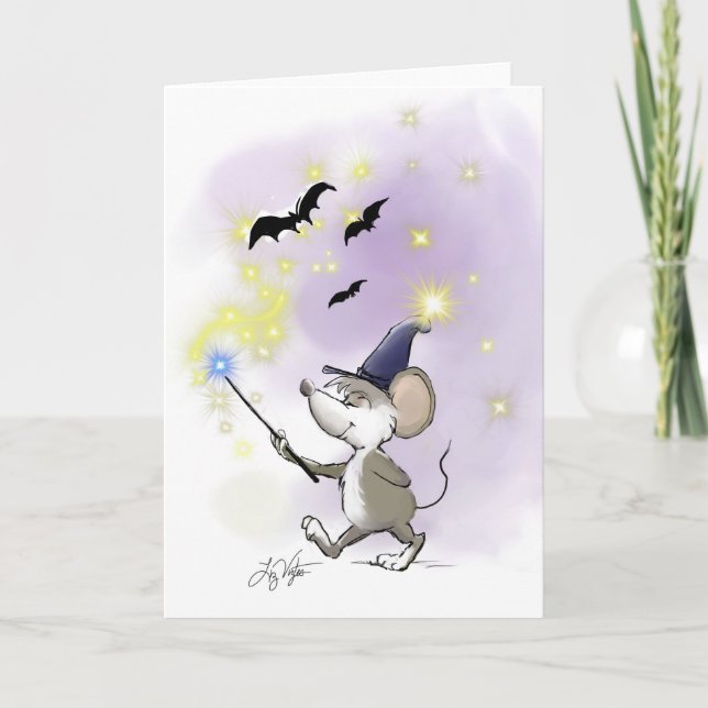 Carte Halloween heureux de Moe (Devant)