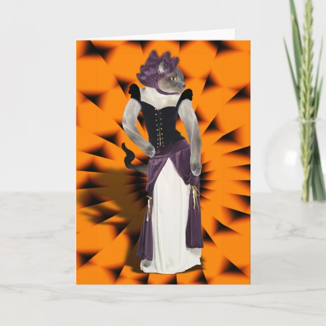 Carte Halloween Hussy (Devant)
