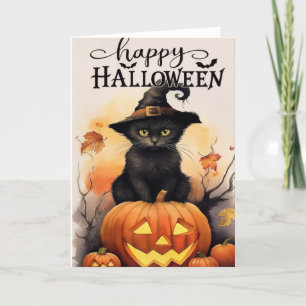 Carte Halloween, Joyeux Halloween, Halloween