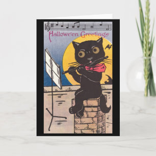 Carte Halloween Kitty